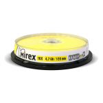 Диск DVD+R Mirex 4.7Gb 16x (банка 10)